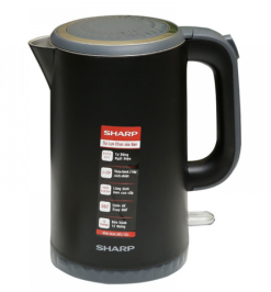 Bình Đun Siêu Tốc Sharp 1.7 Lít EKJ-17EVPS-BK