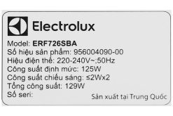 Máy hút mùi âm tủ Electrolux ERF726SBA